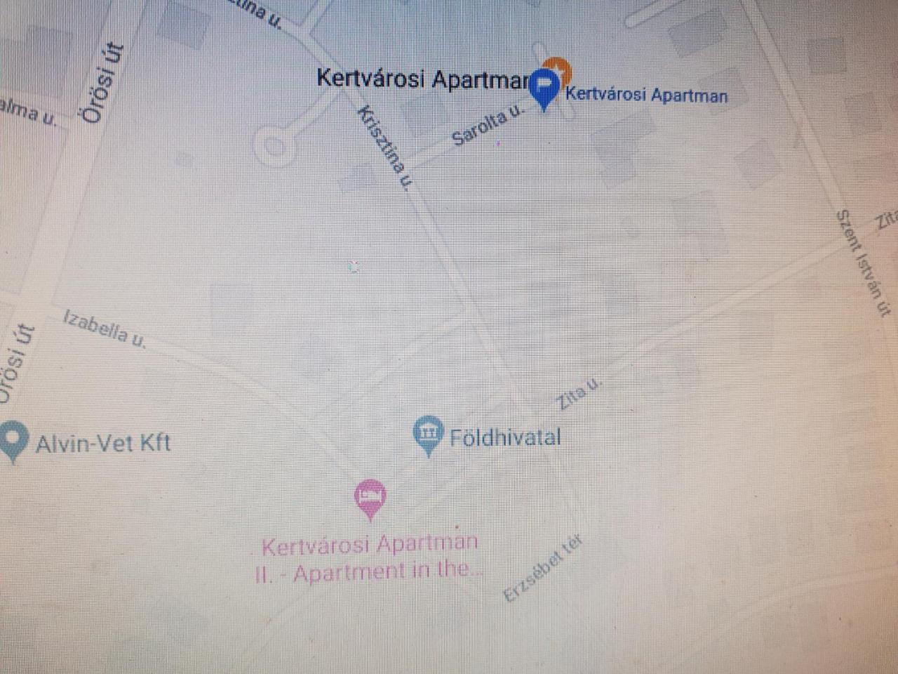 Kertvarosi Apartman II Тисауйварош Екстериор снимка